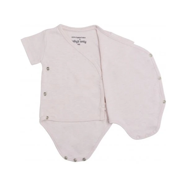 Baby's Only Melange Romper Classic Roze Mt. 50 4 Baby's Only Melange Romper Classic Roze Mt. 50 - Afbeelding 4