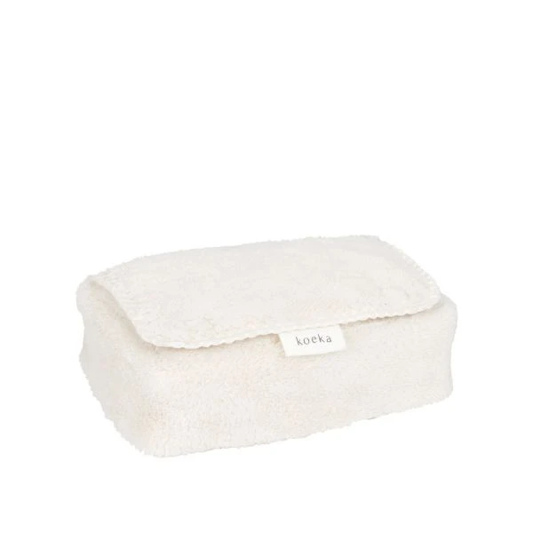 Koeka Malmo Billendoekjes Hoes - Pebble 2 Koeka Malmo Billendoekjes Hoes - Pebble - Afbeelding 2