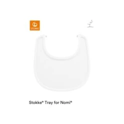 Nomi Eetblad - White -Optimaal Babyartikelen Winkel 214339 2 nomi tray white top 220901 5526 rt 7f07 1