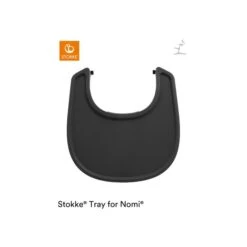 Nomi Eetblad - Black -Optimaal Babyartikelen Winkel 214341 2 nomi tray black top 220901 5526 rt afb2