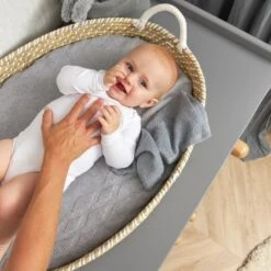 Meyco Diamond Waskussenhoes Grijs Melange -Optimaal Babyartikelen Winkel 4054703633306 3 10cc