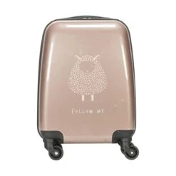 Babypark Sheep Kinderkoffer - Taupe - 46 Cm