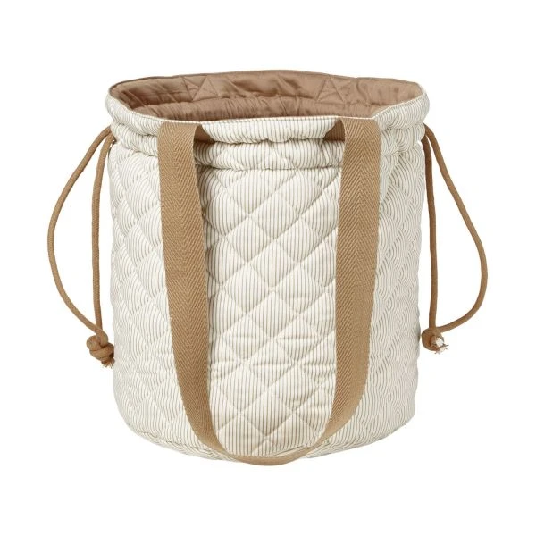 Cam Cam Copenhagen Classic Stripes Project Bag - Camel 2 Cam Cam Copenhagen Classic Stripes Project Bag - Camel - Afbeelding 2