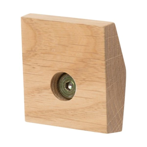 KAOS Klapp Wandhaak - Oak Natural 1 KAOS Klapp Wandhaak - Oak Natural