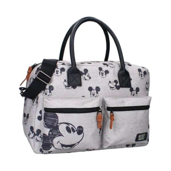 Kidzroom Mickey Mouse Better Care Luiertas - Grey 2 Kidzroom Mickey Mouse Better Care Luiertas - Grey - Afbeelding 2