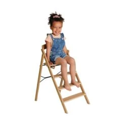 KAOS Klapp Kinderstoel - Inklapbaar - Oak Natural -Optimaal Babyartikelen Winkel Klapp oak Karla5 5575