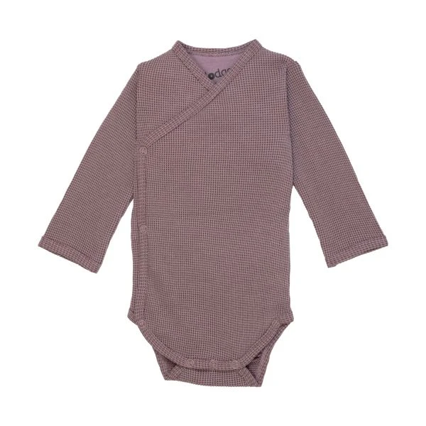 Lodger Ciumbelle Overslagromper Lange Mouw - Mt. 56 - Rose 1 Lodger Ciumbelle Overslagromper Lange Mouw - Mt. 56 - Rose