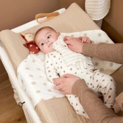 Meyco Hydrofiel Starterset - Dot Stripe - Sand 7 Meyco Hydrofiel Starterset - Dot Stripe - Sand -Optimaal Babyartikelen Winkel Meyco Hydrofiel Starterset Dot Stripe Sand 2 01b1