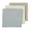 Meyco Luiers Uni - 3 Stuks - Offwhite / Light Grey / Sand
