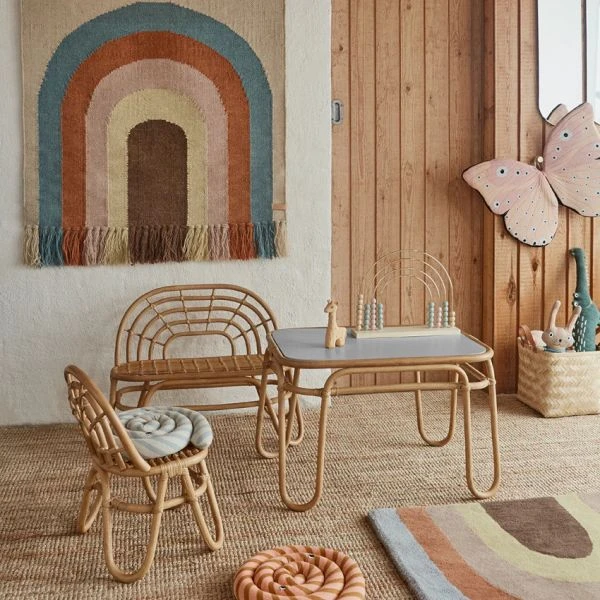 OYOY Rainbow Stoeltje - Nature 3 OYOY Rainbow Stoeltje - Nature - Afbeelding 3