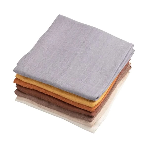 Sebra Teeny Toes / Busy Builders Hydrofiel Luier - 7 Stuks 1 Sebra Teeny Toes / Busy Builders Hydrofiel Luier - 7 Stuks