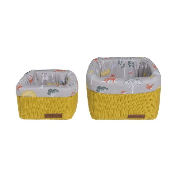 Baby's Only Forest Commodemandje Mustard 2 Stuks 1 Baby's Only Forest Commodemandje Mustard 2 Stuks