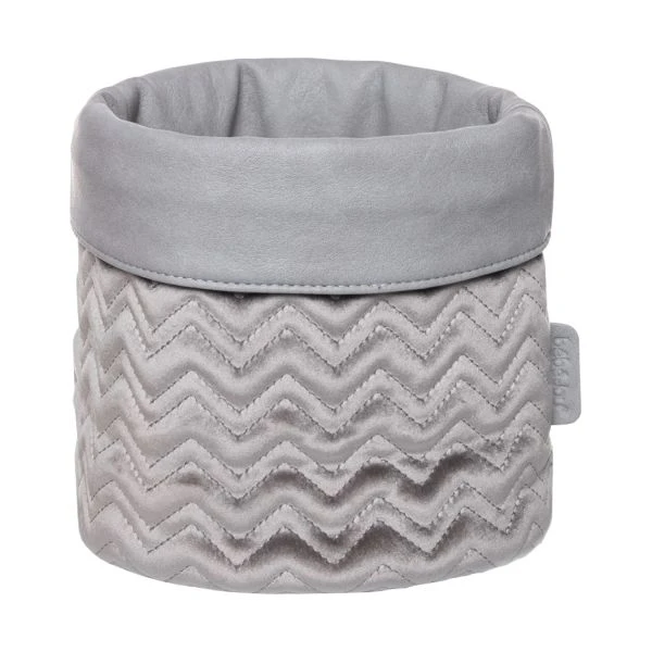 Bebe-Jou Velvet Griffin Verzorgingsmand Grey 1 Bebe-Jou Velvet Griffin Verzorgingsmand Grey