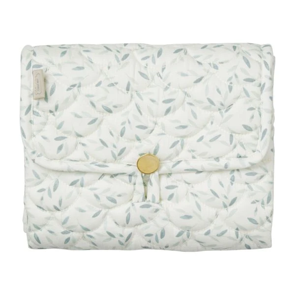 Cam Cam Copenhagen Green Leaves Verschoningsmatje 1 Cam Cam Copenhagen Green Leaves Verschoningsmatje