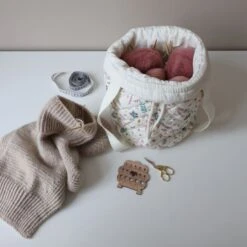 Cam Cam Copenhagen Pressed Leaves Rose Project Bag 8 Cam Cam Copenhagen Pressed Leaves Rose Project Bag -Optimaal Babyartikelen Winkel cam cam copenhagen pressed leaves rose project bag 4 8840