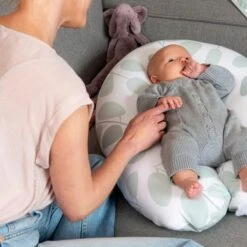 Doomoo Buddy Leaves Voedingskussen Aqua Green -Optimaal Babyartikelen Winkel doomoo buddy leaves voedingskussen aqua green 4 11f5