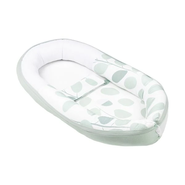 Doomoo Cocoon Leaves Babynestje Green 2 Doomoo Cocoon Leaves Babynestje Green - Afbeelding 2