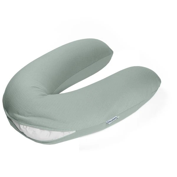 Doomoo Buddy Tetra Voedingskussen Jersey Green 2 Doomoo Buddy Tetra Voedingskussen Jersey Green - Afbeelding 2