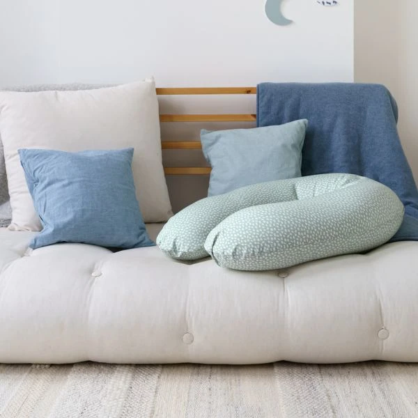 Doomoo Buddy Cloudy Voedingskussen Kaki 5 Doomoo Buddy Cloudy Voedingskussen Kaki - Afbeelding 5