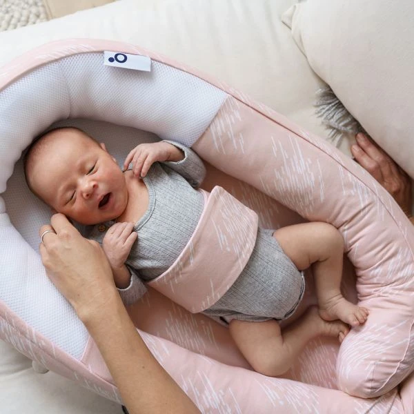 Doomoo Cocoon Misty Babynestje Pink 4 Doomoo Cocoon Misty Babynestje Pink - Afbeelding 4