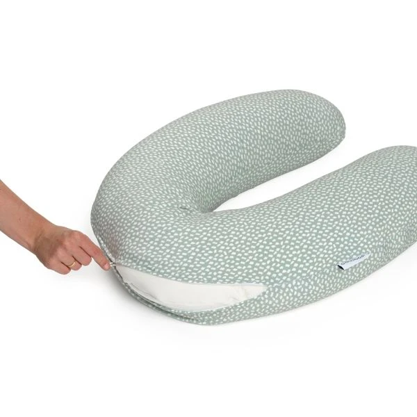 Doomoo Buddy Cloudy Voedingskussen Kaki 2 Doomoo Buddy Cloudy Voedingskussen Kaki - Afbeelding 2