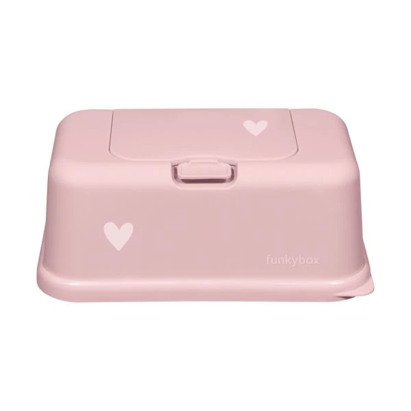 Funkybox Little Hart Easy Wipe Pale Pink 1 Funkybox Little Hart Easy Wipe Pale Pink