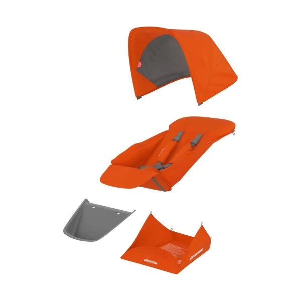 Greentom Upp Reversible Seat Set Orange 1 Greentom Upp Reversible Seat Set Orange