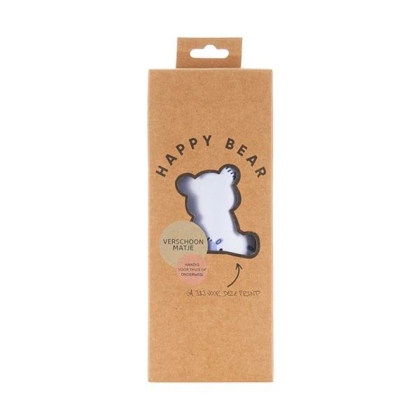 HappyBear Blue Giraffe Verschoningsmatje 1 HappyBear Blue Giraffe Verschoningsmatje