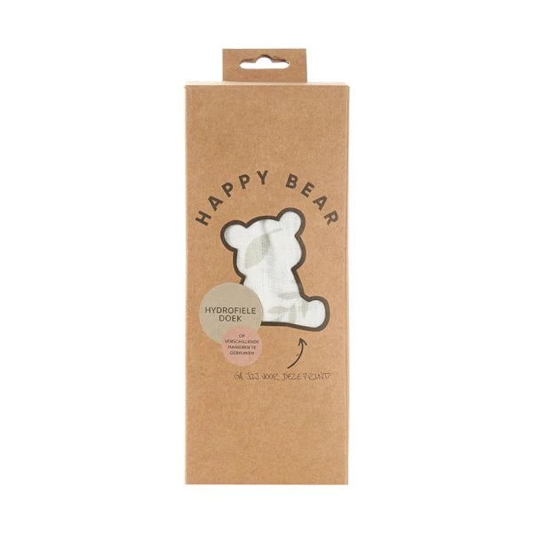 HappyBear Botanical Hydrofiel Luier 120 X 120 Cm 1 HappyBear Botanical Hydrofiel Luier 120 X 120 Cm