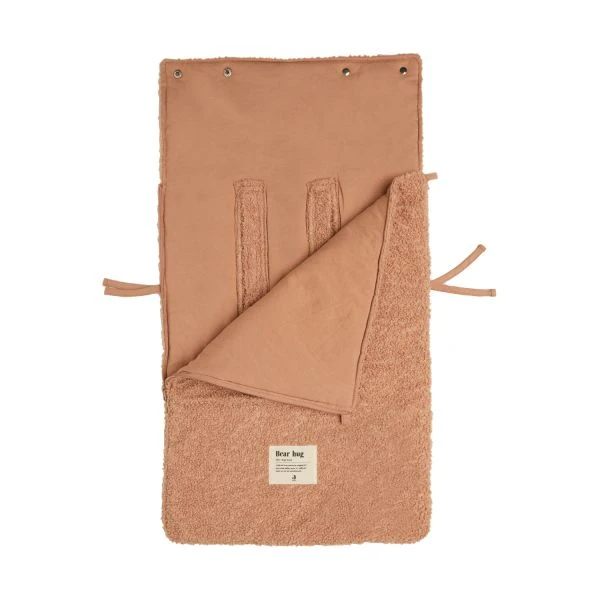 Jollein Boucle Voetenzak Biscuit 3 Jollein Boucle Voetenzak Biscuit - Afbeelding 3