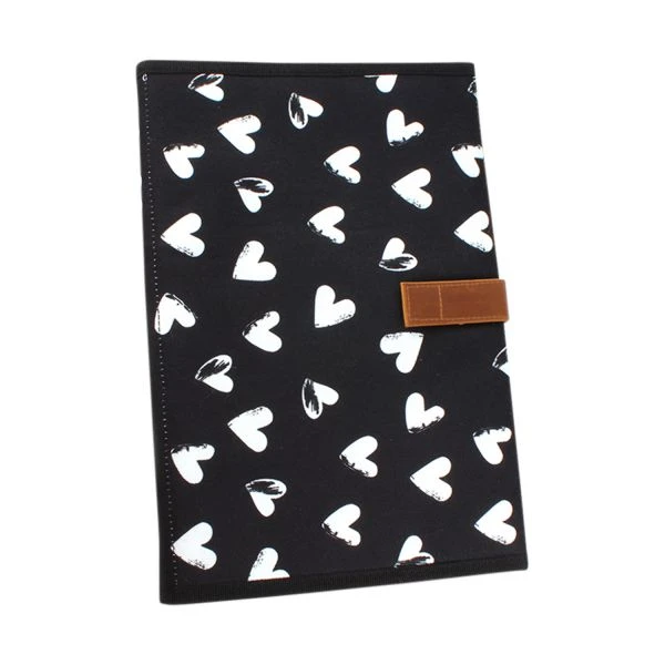 Kidzroom Heart Luiertas Black And White 4 Kidzroom Heart Luiertas Black And White - Afbeelding 4