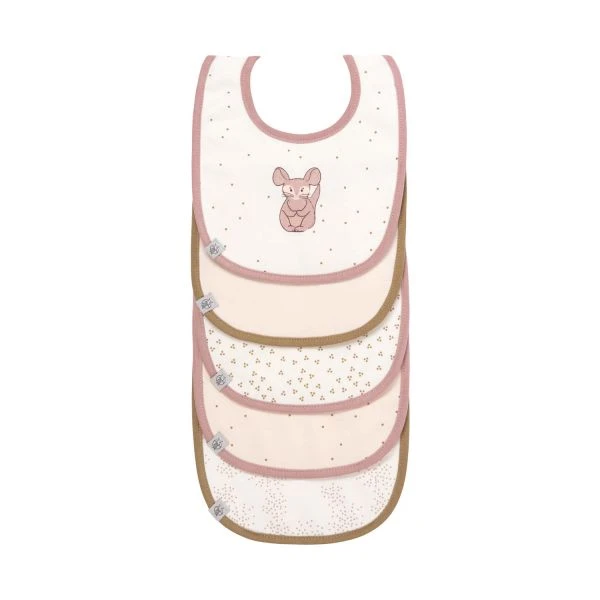 Laessig About Friends Slabbetjes Chinicilla Lizzy 5 Stuks 1 Laessig About Friends Slabbetjes Chinicilla Lizzy 5 Stuks