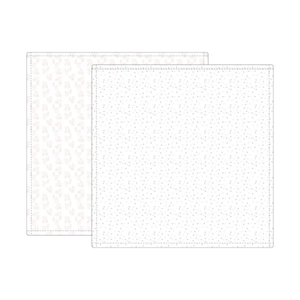 Laessig Swaddle Light Pink 2 Stuks 1 Laessig Swaddle Light Pink 2 Stuks