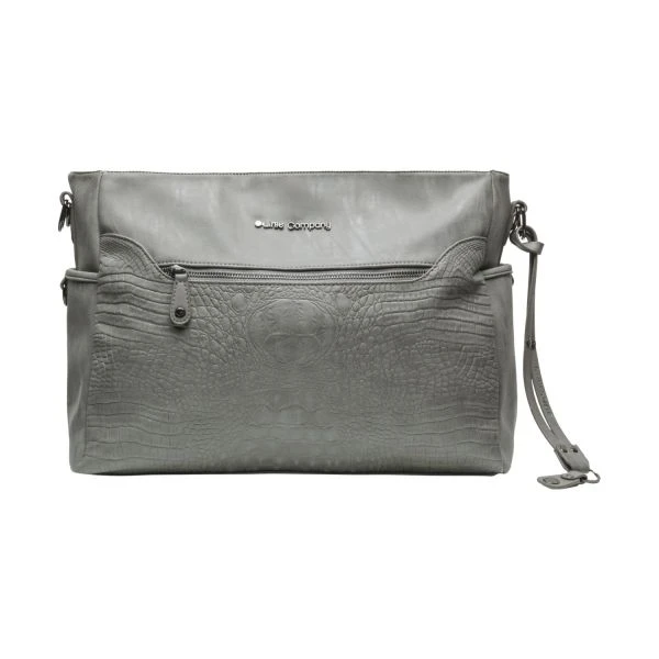 Little Company Copenhagen Croco Luiertas Grijs 1 Little Company Copenhagen Croco Luiertas Grijs