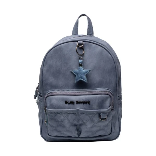 Little Company Mika Quilted Rugtas Blauw 1 Little Company Mika Quilted Rugtas Blauw