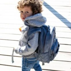 Little Company Mika Quilted Rugtas Blauw -Optimaal Babyartikelen Winkel little company mika quilted rugtas blauw 7 50a9 1