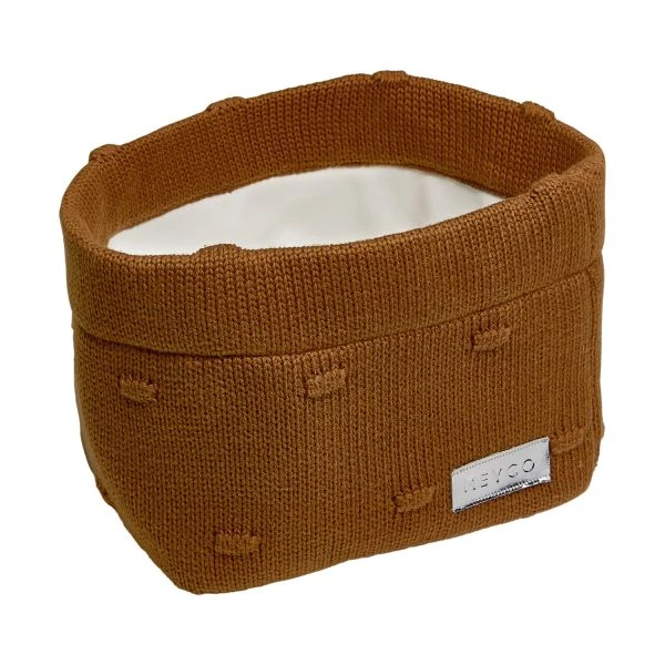 Meyco Knots Commodemandje Small Camel 1 Meyco Knots Commodemandje Small Camel