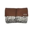 Mozz Bags Luieretui Cognac Baby Cheetah Wit