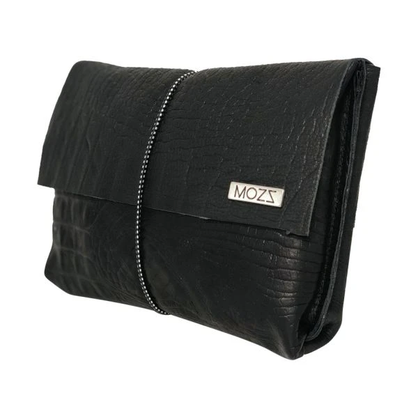 Mozz Bags Luieretui Croco Black Harmony 2 Mozz Bags Luieretui Croco Black Harmony - Afbeelding 2