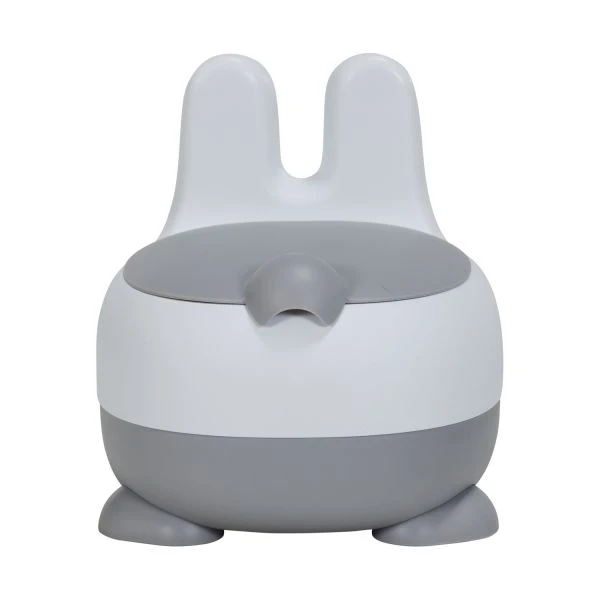 Puck Konijn Potje Wit / Grijs 4 Puck Konijn Potje Wit / Grijs - Afbeelding 4