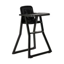 Optimaal Babyartikelen Winkel 31 Puck Plain Kinderstoel Met Kussen Zwart