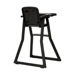 Puck Plain Kinderstoel Met Kussen Zwart -Optimaal Babyartikelen Winkel puck plain kinderstoel met kussen zwart 4 9318