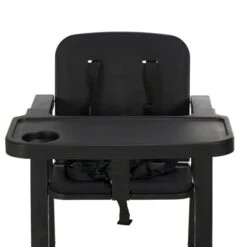 Puck Plain Kinderstoel Zwart -Optimaal Babyartikelen Winkel puck plain kinderstoel zwart 9 345f